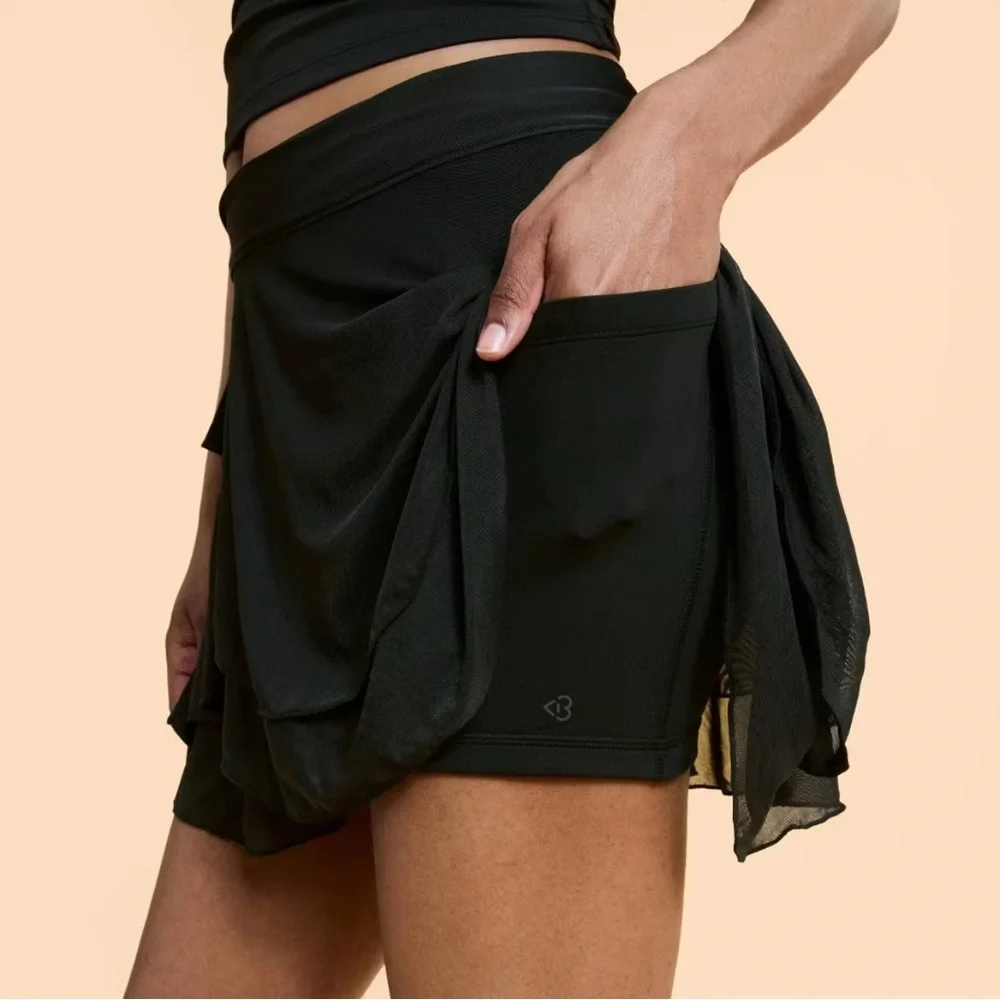 (NLA) Re-listed! Blogilates Women's Dance Studio Wrap Skort Size Medium - Picture 4 of 5